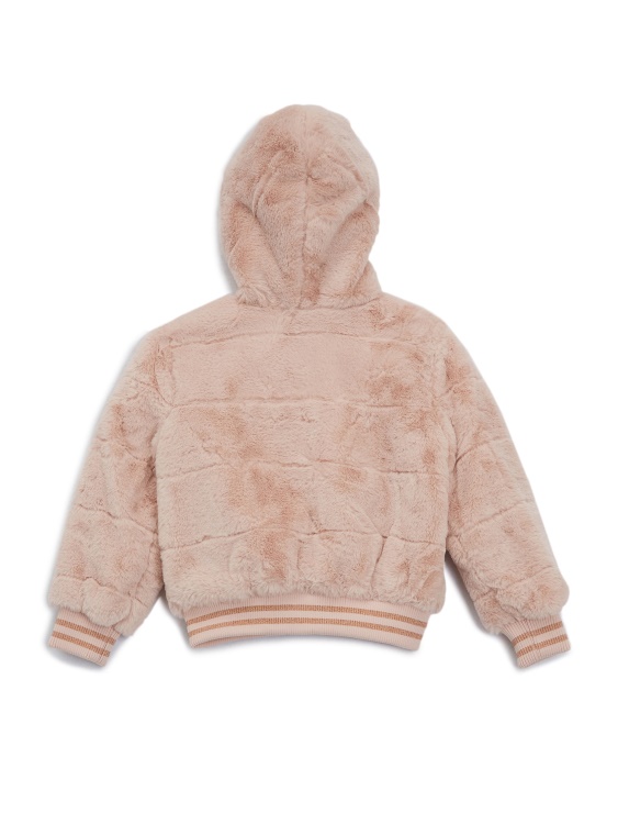 яке с качулка от изкуствена кожа Rose Bay (7-14) предположение