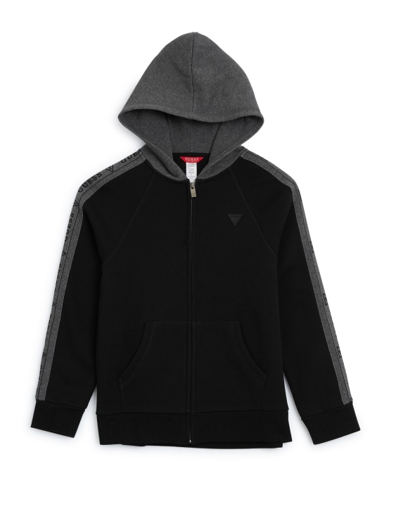 суичър с цип Guess Jet Black Trent (7-16)