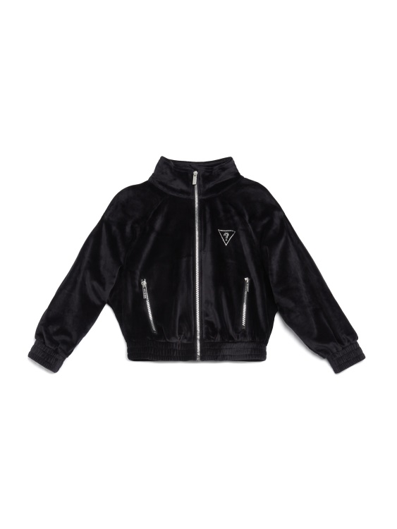 Eco Uma яке от велур (7-14) Guess Jet Black