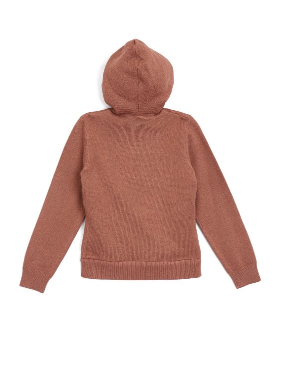 печен кестен Guess мария суичър с цип (7-14)