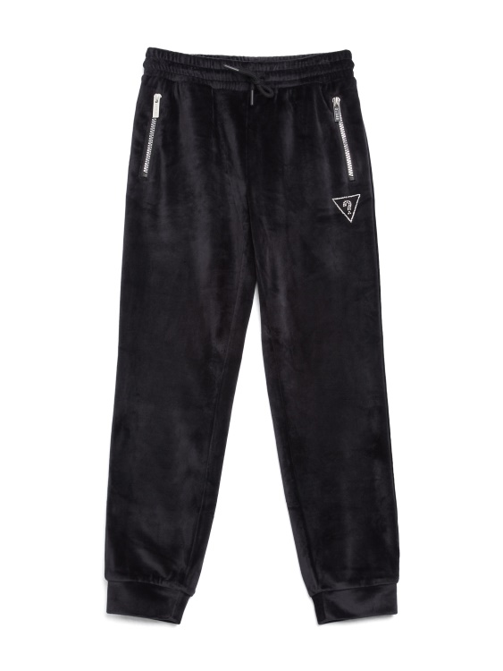Eco Uma велурени панталони (2-6) Jet Black Guess