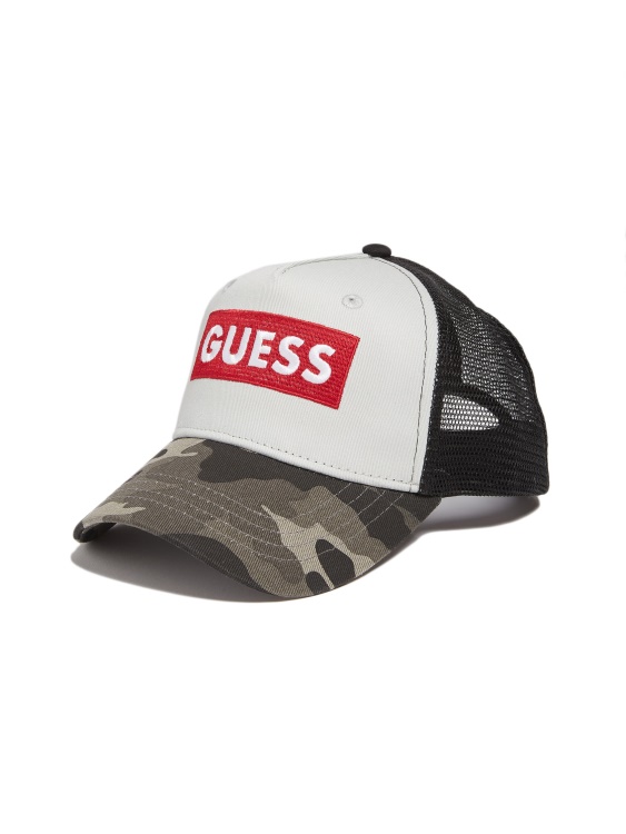 Guess нова луна кристали измиване камуфлажна шапка на шофьор на камион