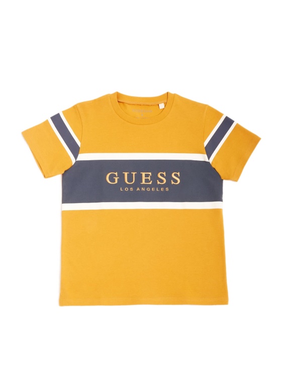 тениска с лого на Talon (7-18) Dorado Gold Guess