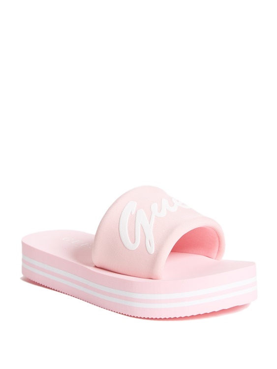 Guess Jennie Slide сандали розови