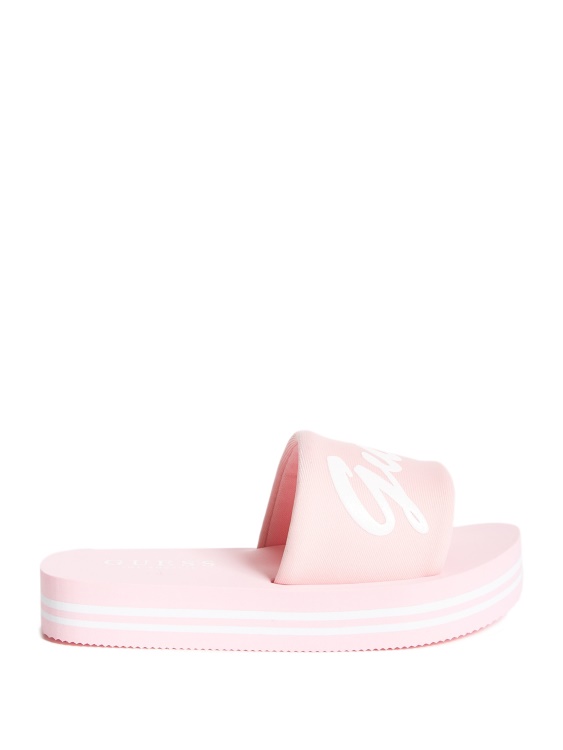 Guess Jennie Slide сандали розови