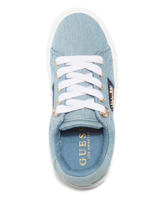 дънкови маратонки с ниско горно лого Serena Guess