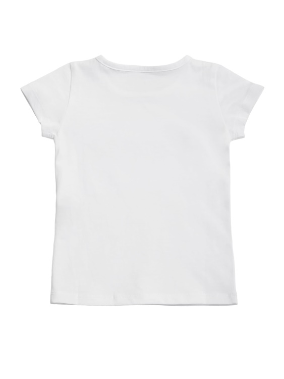 Guess True бяла голяма тениска Malika (7-16)