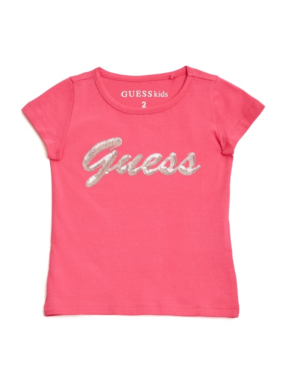 Guess тениска с големи размери Pink Punch Malika (7-16)