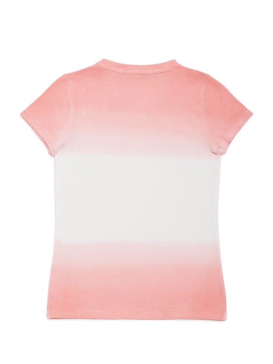 Guess Rawley Dip-dye тениска (7-14) нюанс на лале