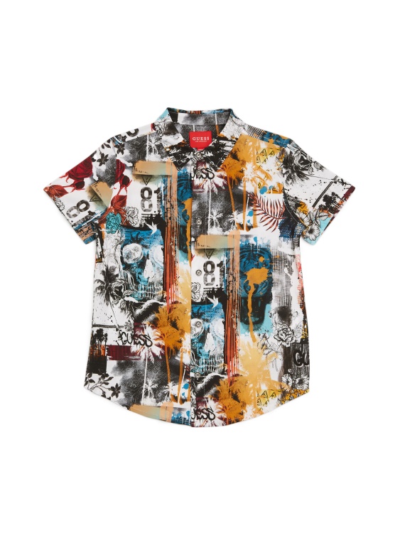 риза с щампа Samson (2-6) Guess Palm Street La Combo