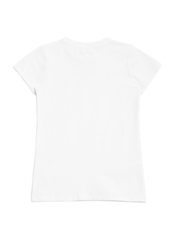 истинска бяла тениска с пайети (2-6) познайте