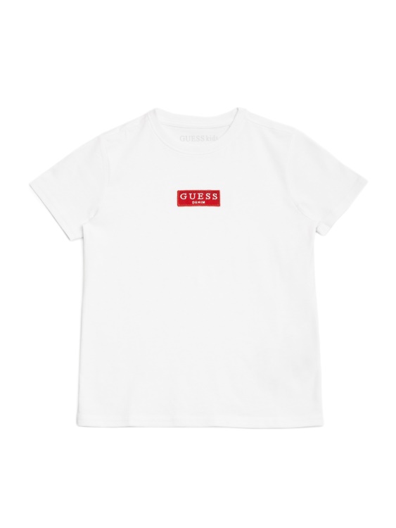истинска бяла тениска Hank Guess (7-16)