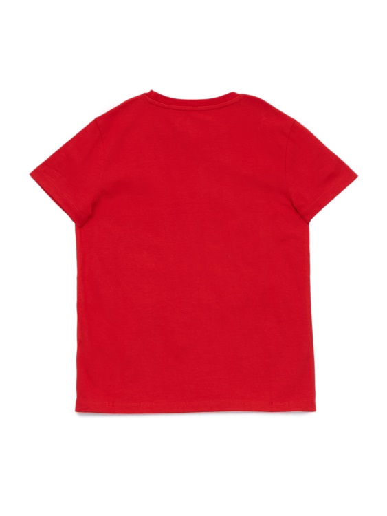 Guess Bruer Split Tee (2-6) ръгби червено