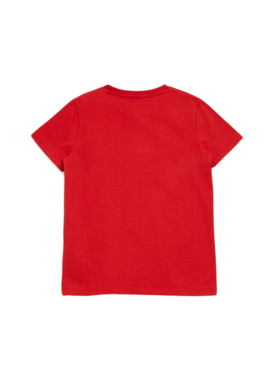 Тениска с бродирано лого Harvey (7-16) Guess Rugby Red
