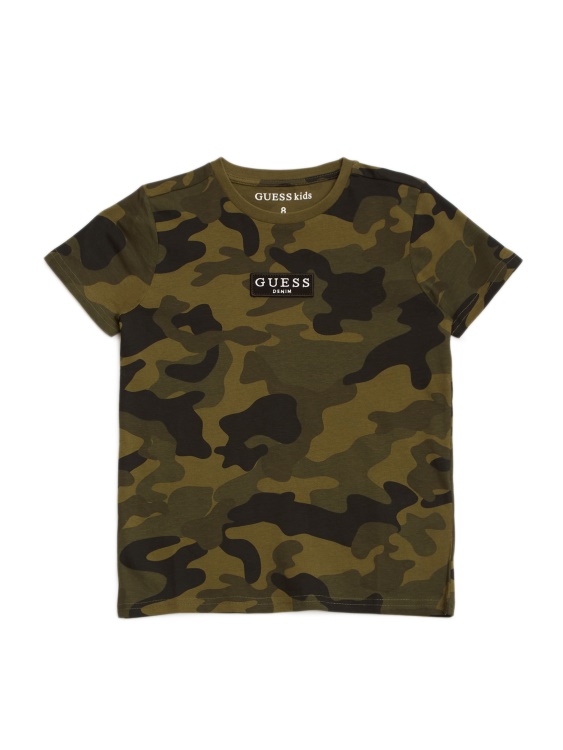Guess оригинална камуфлажна тениска Hank Camo (7-16)