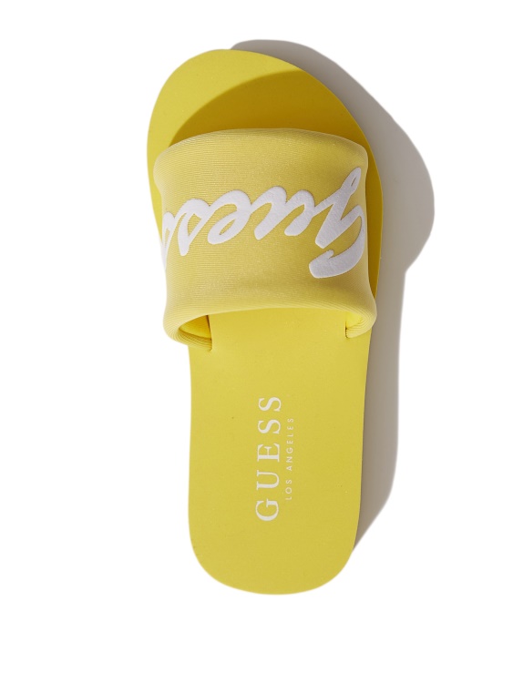 сандали Jennie Slide Guess Lemon