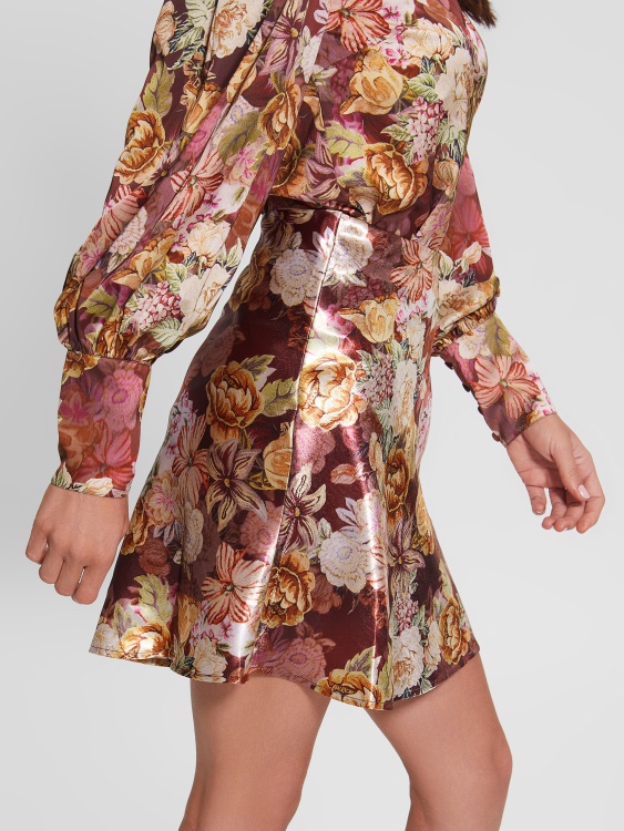 Eco Taryn сатенена пола Guess дигитален печат на гоблен Ma