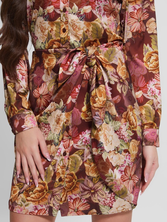 Eco Alya Printed Dress Guess дигитален гоблен печат Ma