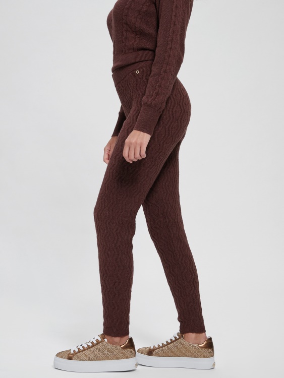 Guess Pure Choco Blaire кабелни клинове от смес от вълна