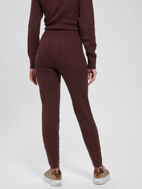 Guess Pure Choco Blaire кабелни клинове от смес от вълна