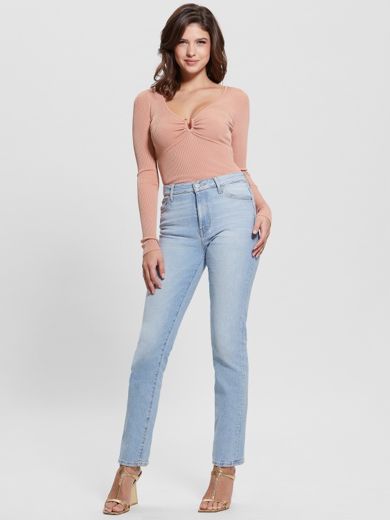 Nicole пуловер горна пудра роза предположение