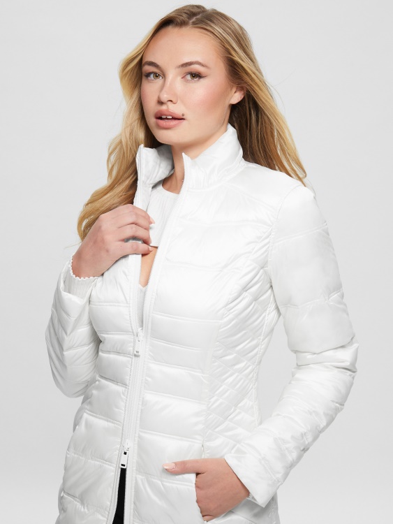 двустранно яке Guess Eco Joy чисто бяло