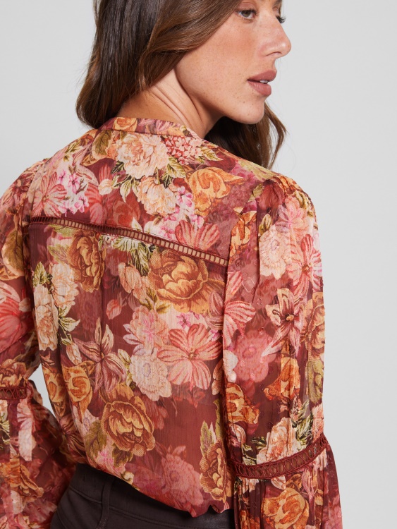 Guess Eco Josette Top дигитален гоблен печат Ma