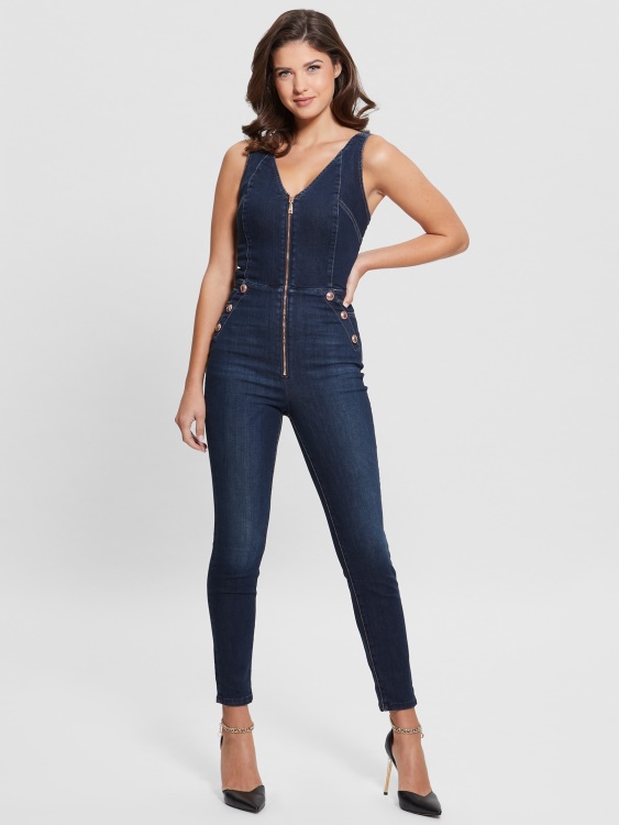 Reina дънков гащеризон Guess Plume тъмен