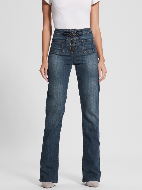 Guess Lost Palms Harlow дънки с разкроени връзки