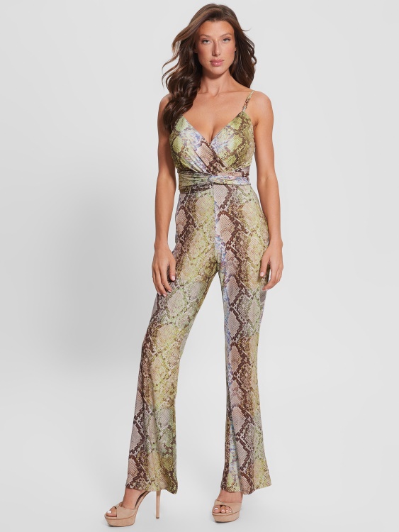 Eco Carina Twist гащеризон Glam Sanake Print Guess