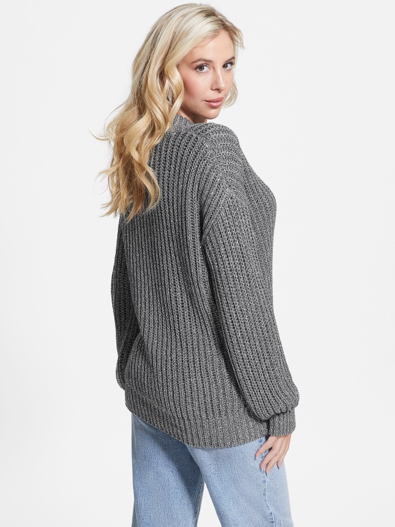 Lise изрязан пуловер Guess Mindful Lurex Multi