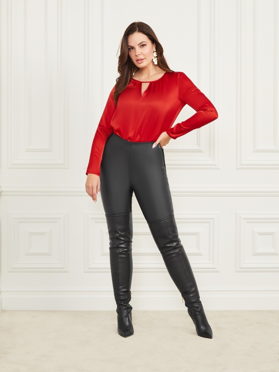 Guess Jenni боди червено горещо