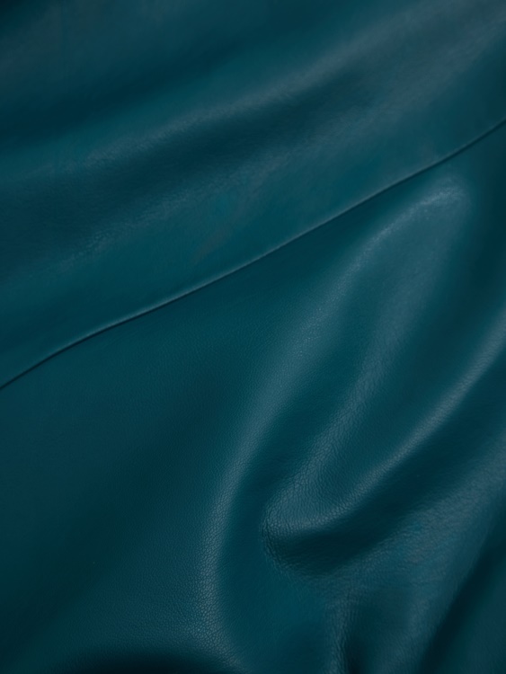 Guess Emelie блейзър от изкуствена кожа Regal Teal Multi