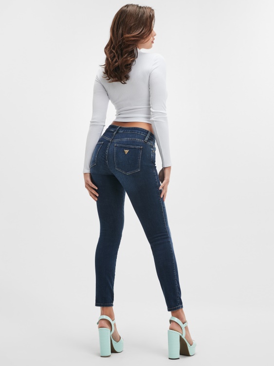 Cumberland тесни дънки със средна талия секси извивки Guess