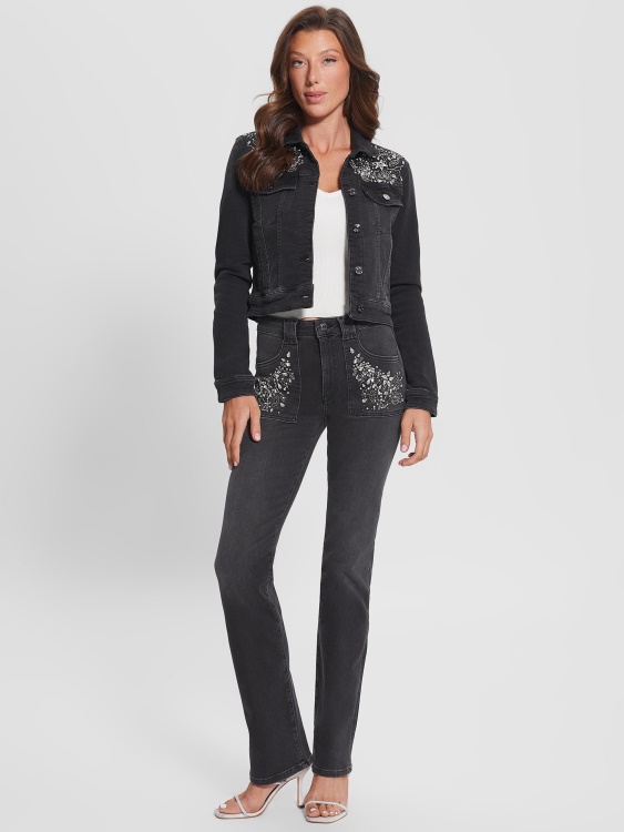Guess Night Out Rayna украсени бебешки обути дънки