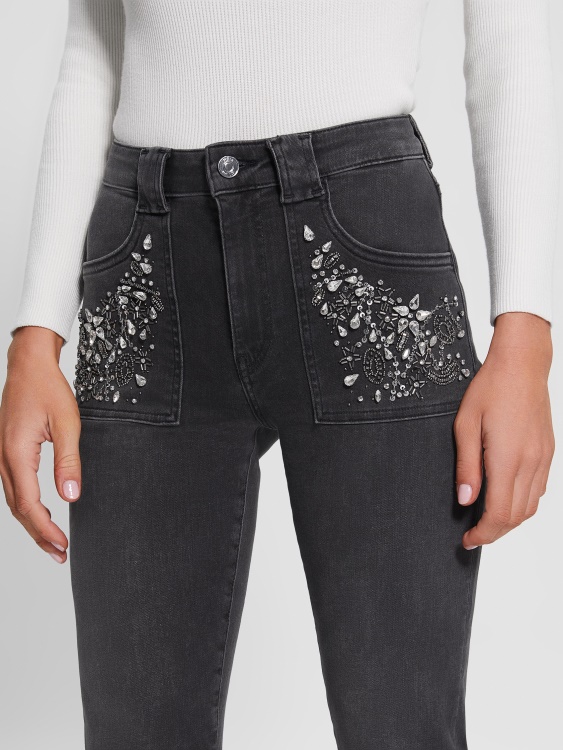 Guess Night Out Rayna украсени бебешки обути дънки