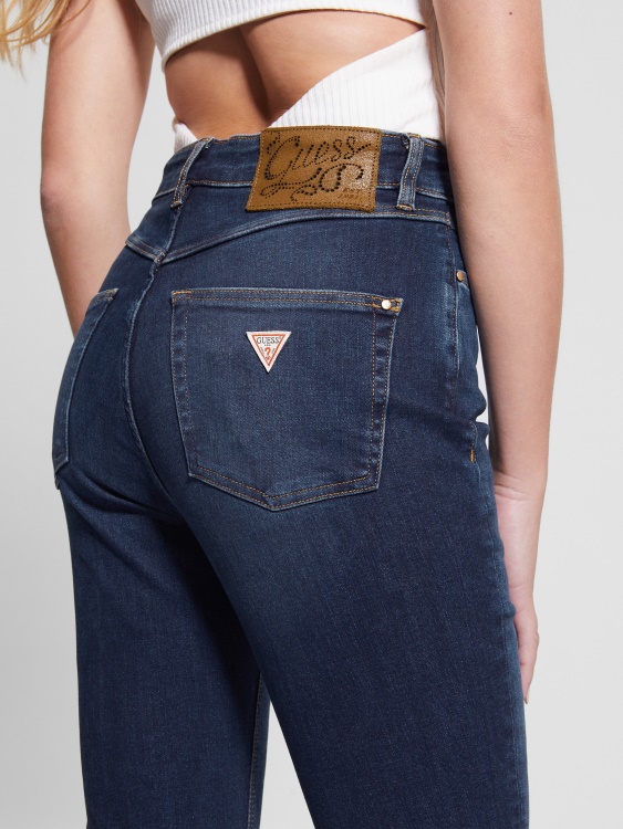 разкроените дънки от 70-те години на екшъна Guess еко поп