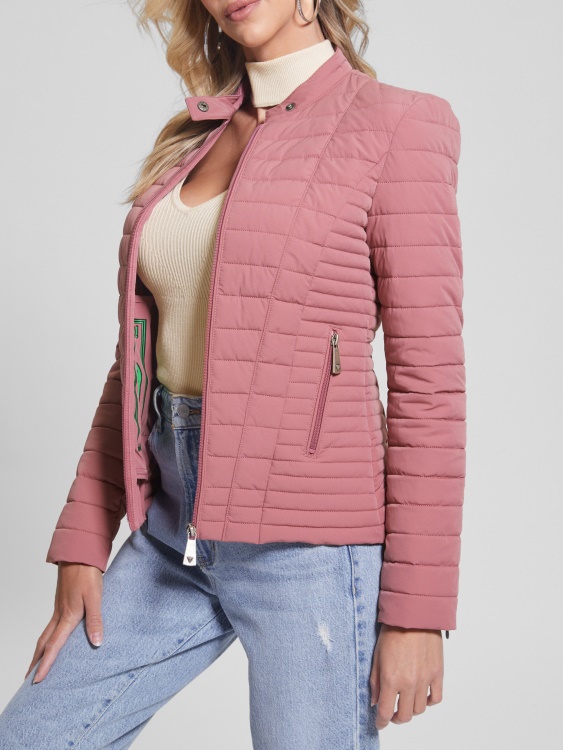 Guess антично лилаво еко пухено яке Vona