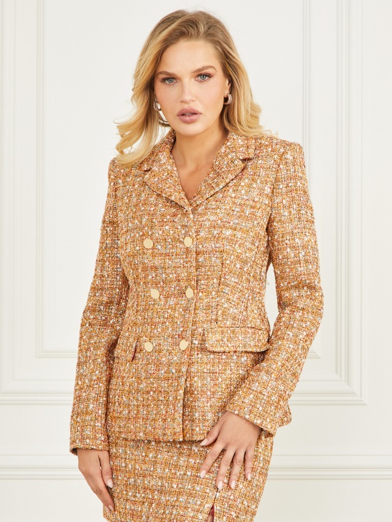 Tallulah многоцветен блейзър от туид ангелика Guess