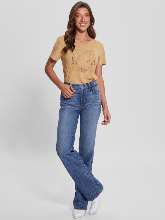 Sahara Sand Logo Tiger Tee Guess