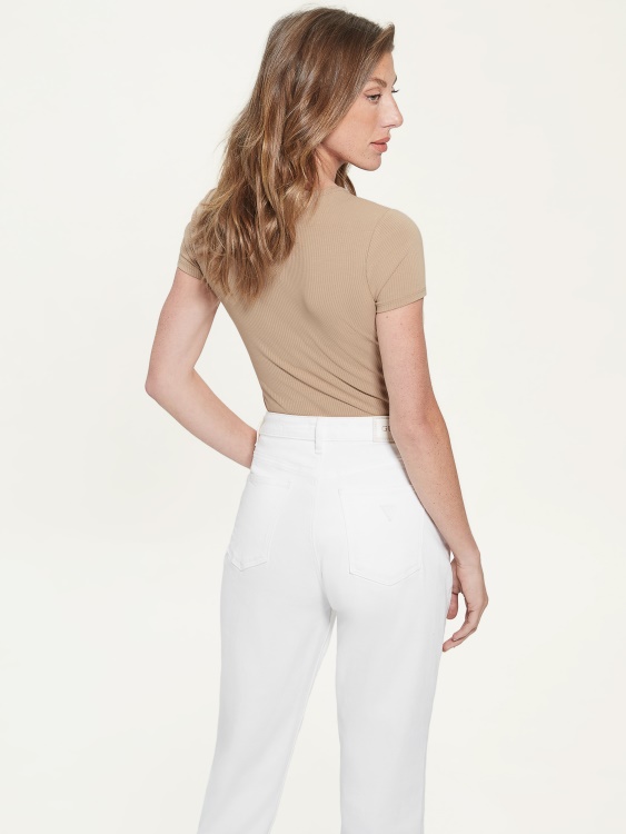 светъл ром Guess лана ребро горна част