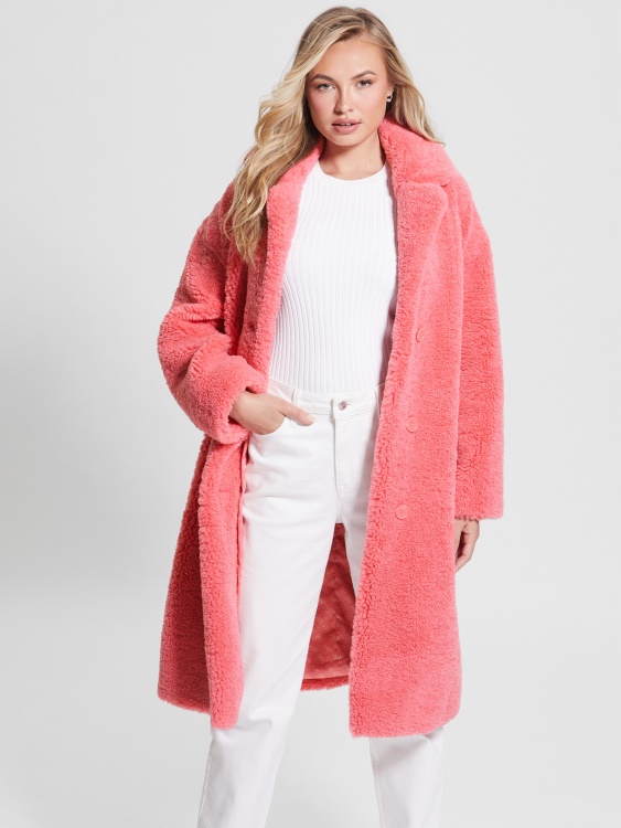 еко алина палто от изкуствена кожа Guess Revival Rose