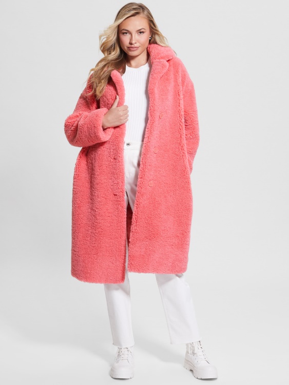 еко алина палто от изкуствена кожа Guess Revival Rose