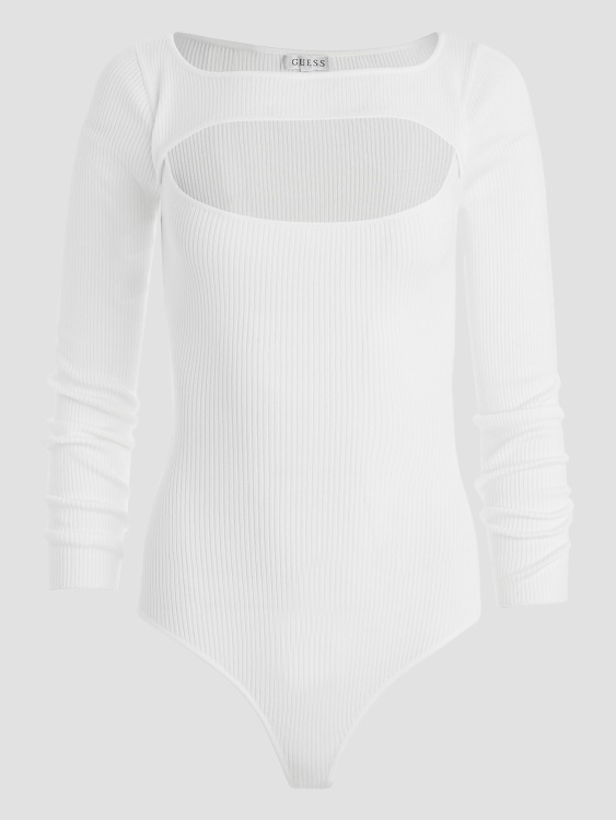 Eco Liv боди Guess Dove бяло