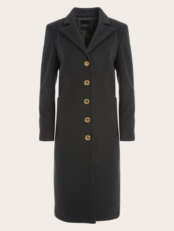 шенил зелено Guess палто Francesca London
