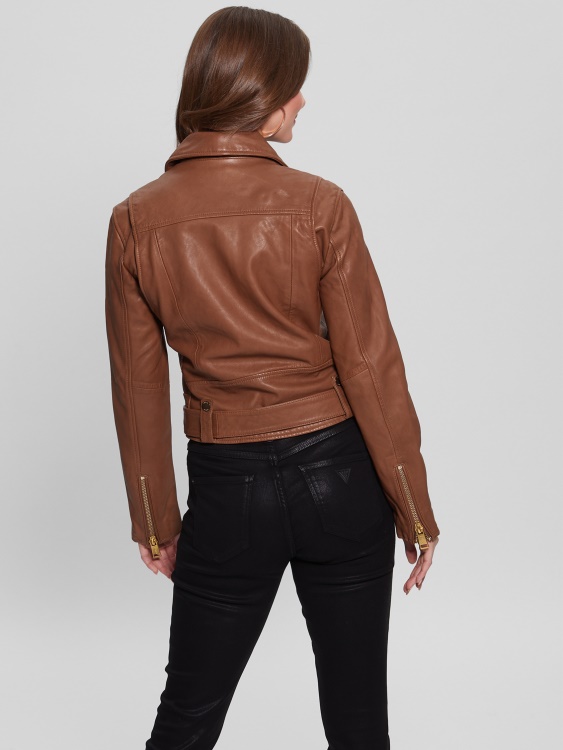 кожено яке Foxy Luxe Guess Camille