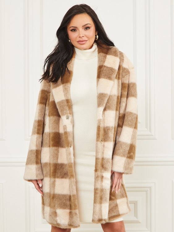Guess Rochelle Coat пустинна буря и захар Sw