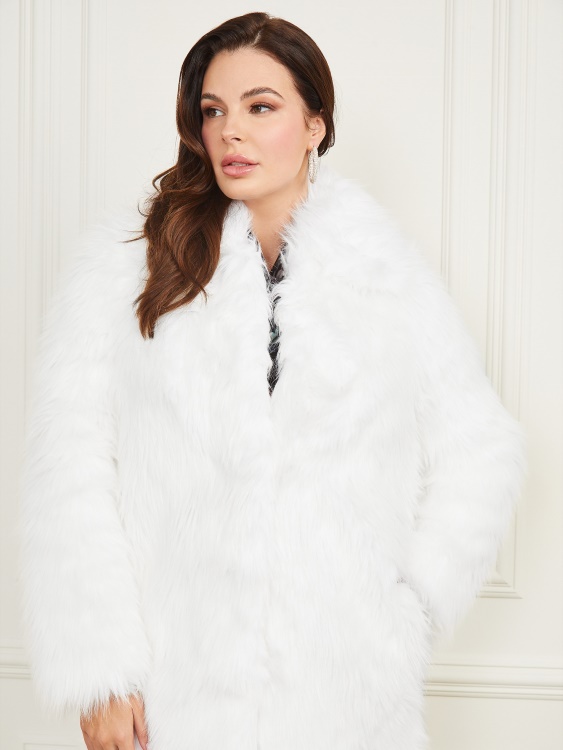 бледо перлено мулти ново палто Monique Guess