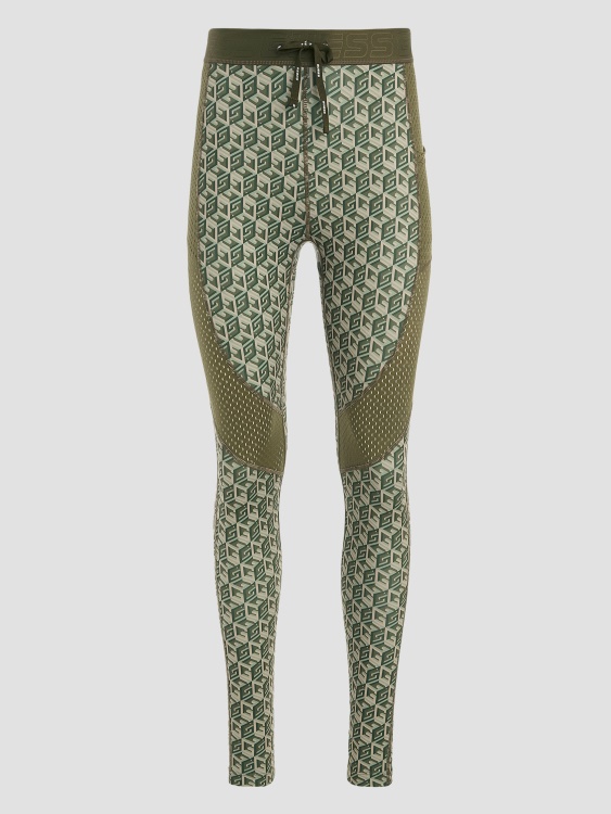 Eco Daria Cube Leggings Guess G Cube Olive Combo