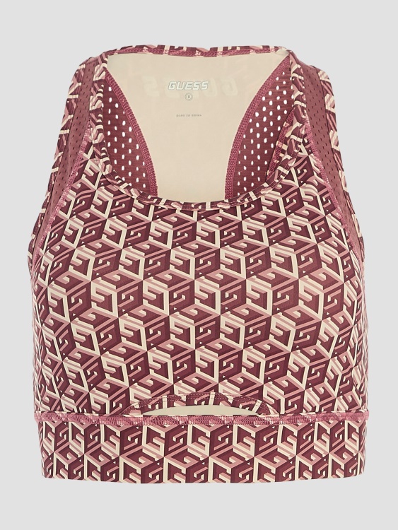 Guess G Cube Red Combo Eco Daria Active Top